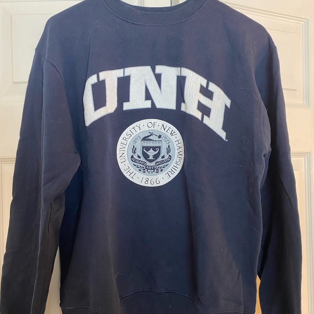 UNH Navy Blue Crewneck
